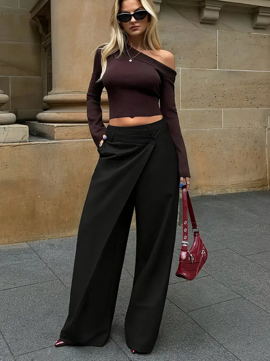 Viona – Éclat Noir Pants